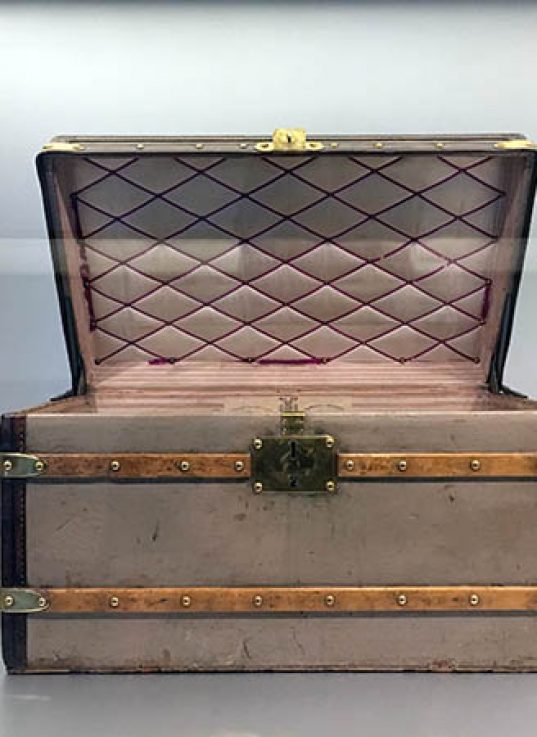 Sold at Auction: LOUIS VUITTON, TRIANON TRUNK, 1860'S.