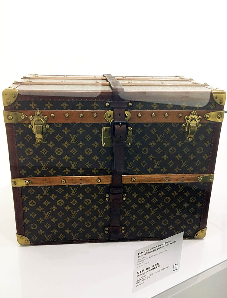 the louis vuitton monogram sneaker trunk is perfect for the ultra-organized